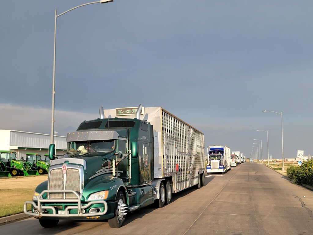 Large Truck at the Southwest Kansas Truck Convoy